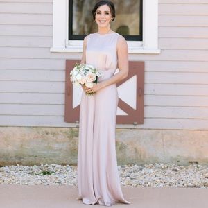 BHLDN Ghost London Alexia Dress, Oyster, Sz Small